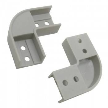 UNIÓN 90º PARA PERFIL EXTRUSIONADO DE ALUMINIO DE SUPERFICIE 17X8MM UNIÓN 90º PARA PERFIL EXTRUSIONADO DE ALUMINIO DE SUPERFICIE 17X8MM