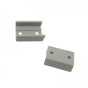 UNIÓN 180º PARA PERFIL EXTRUSIONADO DE ALUMINIO DE SUPERFICIE 17X8MM