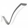 PERFIL DE ALUMINIO FLEXIBLE MOLDEABLE 16X8 DE SUPERFICIE (2MT) PERFIL DE ALUMINIO FLEXIBLE MOLDEABLE 16X8 DE SUPERFICIE (2MT)
