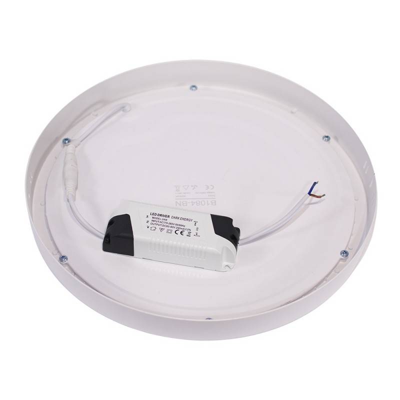 Comprar plafón downlight LED 24W de superficie - 5 años de garantía