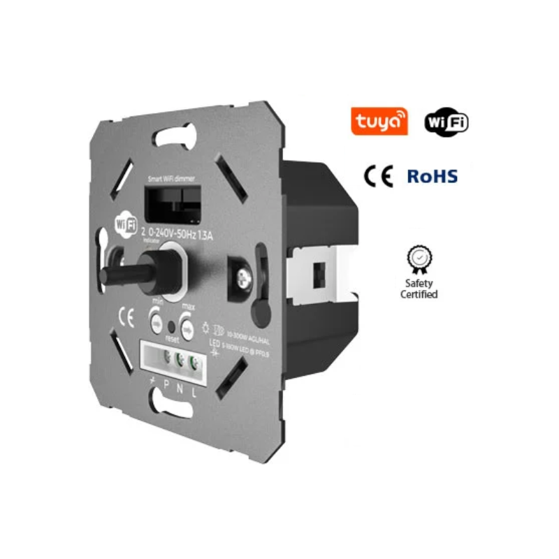 Interruptor táctil con regulador Dimmer WiFI-Voz, blanco - Sistemas de  control - Control smart WIFI - LEDTHINK