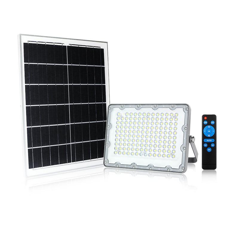 Bombilla Led Solar E27 con mando Panel Solar