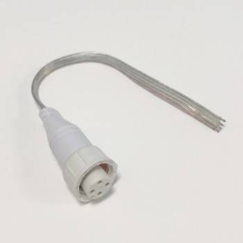 CONECTOR RÁPIDO ESTANCO PARA NEON FLEX RGB - HEMBRA CONECTOR RÁPIDO ESTANCO PARA NEON FLEX RGB - HEMBRA