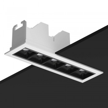 Downlight LED lineal empotrable 15W antideslumbrante UGR19 Downlight LED lineal empotrable 15W antideslumbrante UGR19