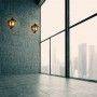 Farol de Pared Finisterre con Vidrio Glaseado