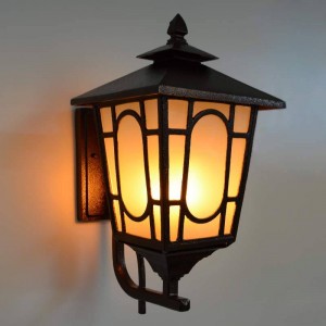 Farol de Pared Finisterre con Vidrio Glaseado