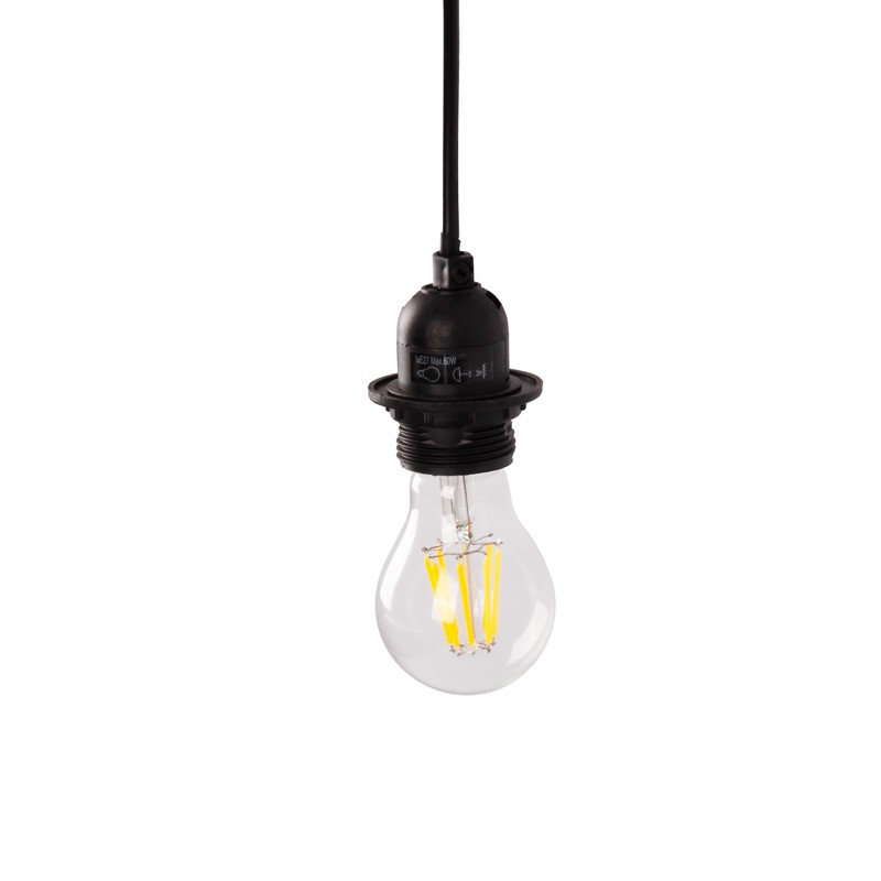 Lámpara colgante para bombilla E27 150cm