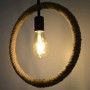 Lámpara de cáñamo Hemp Lamp Lámpara de cáñamo Hemp Lamp