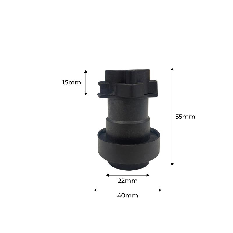 Portalámparas E27 para Guirnalda de Cable Plano IP44