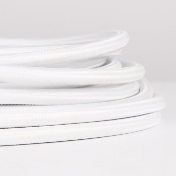 Bobina de cable eléctrico textil de varios colores estilo nórdico Bobina de cable eléctrico textil de varios colores estilo nórdico
