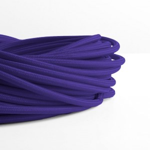 Bobina de cable eléctrico textil de varios colores estilo nórdico