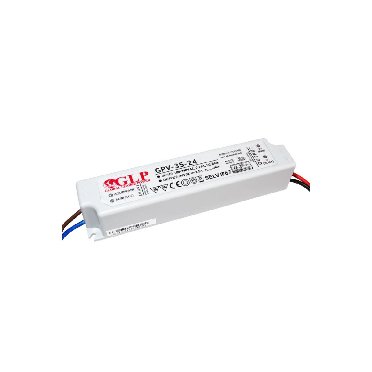 Fuente de alimentación LED de 35W 24V - GLP