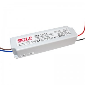 Fuente de alimentación LED de 75W 12V- GLP