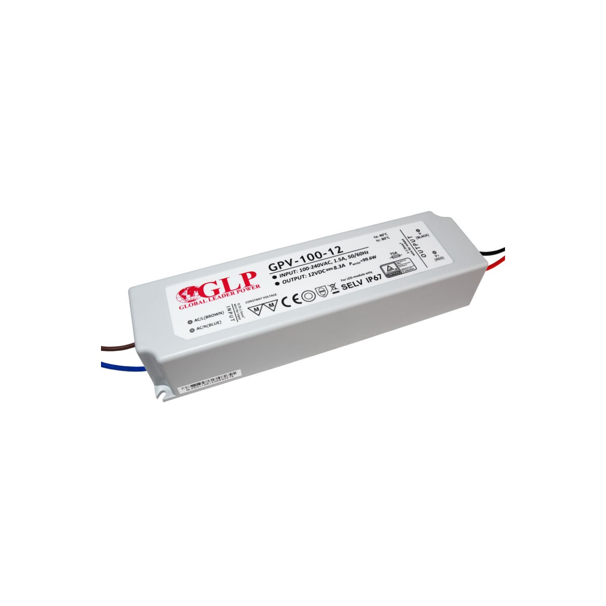 Fuente de alimentación LED de 100W 12V - GLP