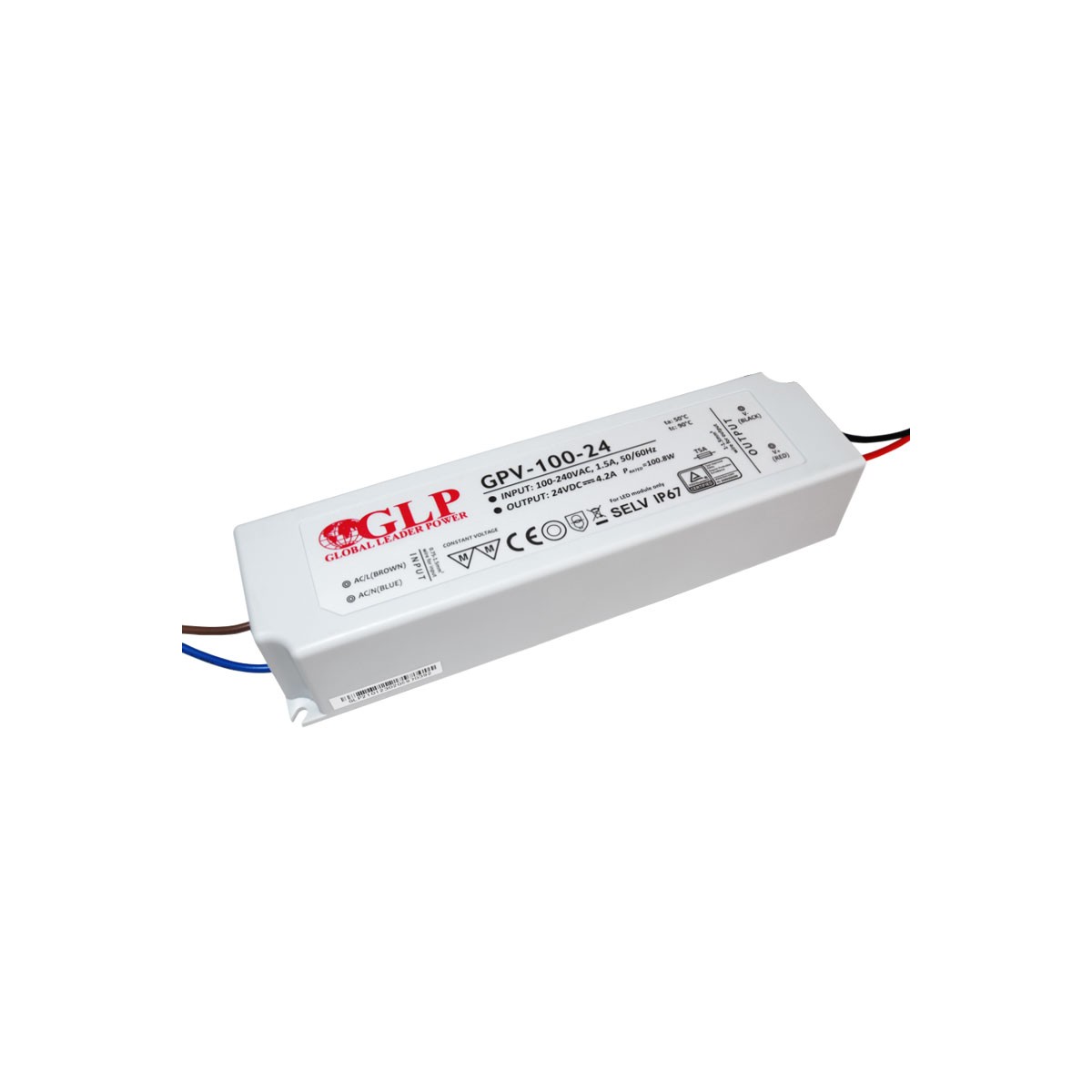 Fuente de alimentación LED de 100W 24V - GLP