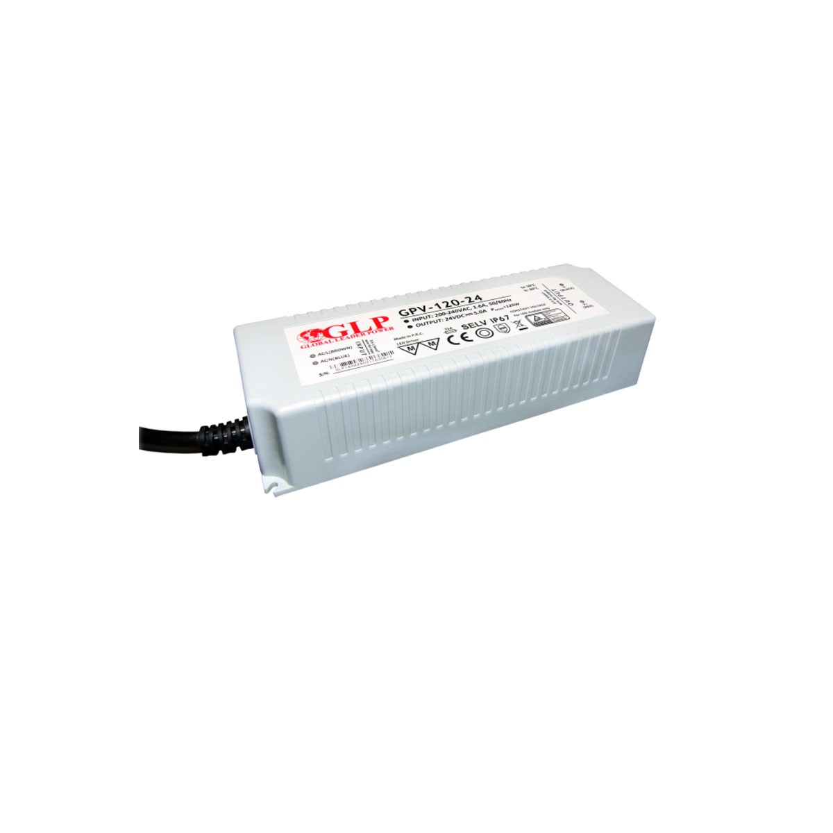 Fuente de alimentación LED de 120W 24V - GLP