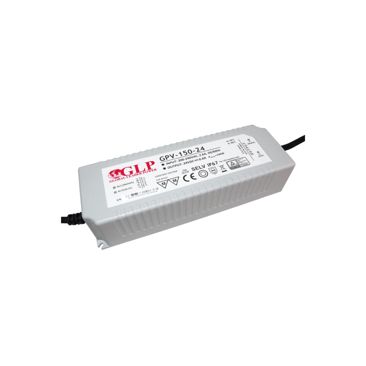 Fuente de alimentación LED de 150W 24V - GLP