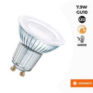 Bombilla PARATHOM DIM PAR16 80 GU10 120° 7,9W 4000K