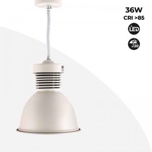 Lámpara colgante de techo LED con forma de campana 36W