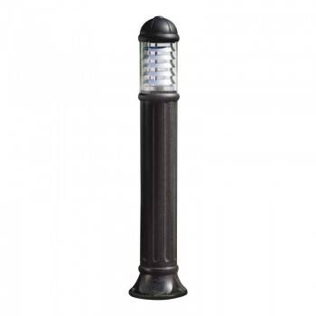 FAROL BOLARDO SAURO FUMAGALLI NEGRO CON DIFUSOR DE ALUMINIO, PORTALAMPARAS E27, 1100MM ALTO FAROL BOLARDO SAURO FUMAGALLI NEGRO CON DIFUSOR DE ALUMINIO, PORTALAMPARAS E27, 1100MM ALTO