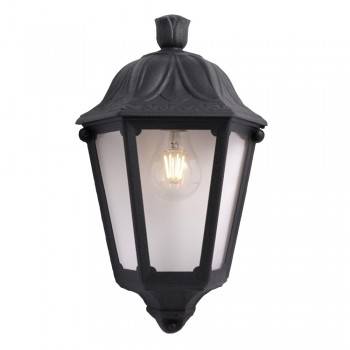 APLIQUE PARA INTERIOR EXTERIOR FUMAGALLI IESSE NEGRO CON PORTALAMPARAS E27 APLIQUE PARA INTERIOR EXTERIOR FUMAGALLI IESSE NEGRO CON PORTALAMPARAS E27