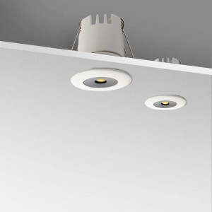 Downlight LED empotrable Mini 3W Bajo UGR 40x32,1mm