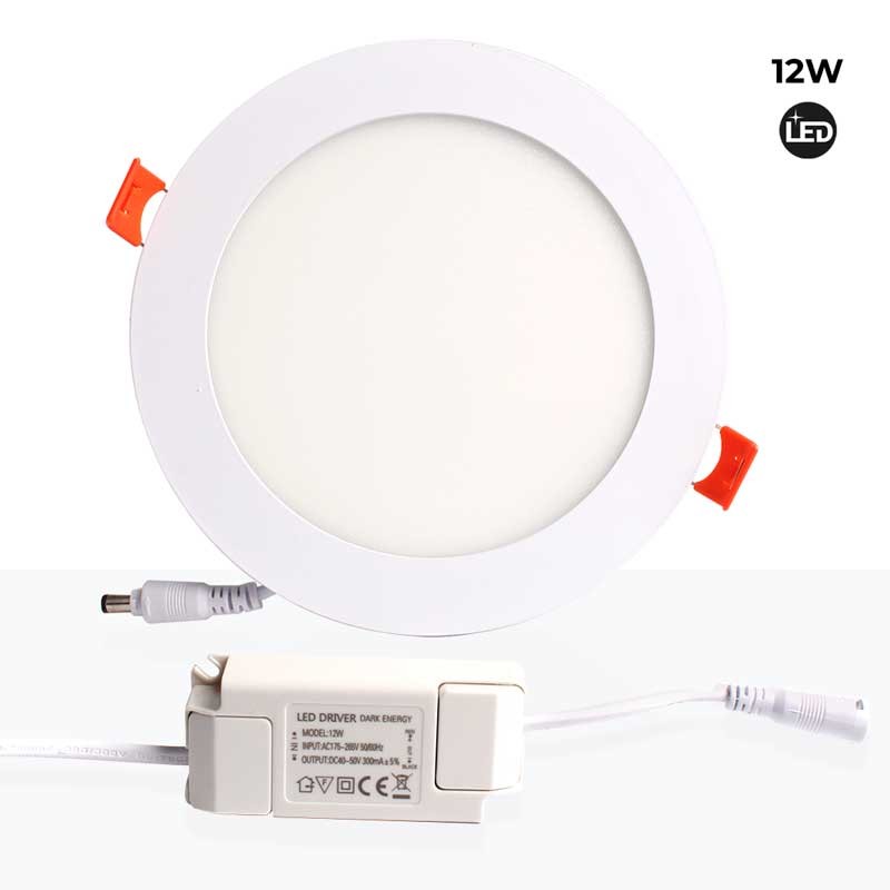 Downlight 2x 14W Led Luz Empotrada de Techo Reflector LED Panel Luz de día 5.5" 