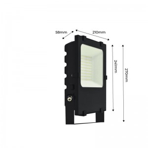 Foco proyector LED 50W Chip Pro IP65 cotas