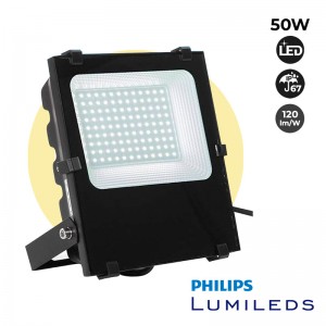 Foco proyector LED 50W Chip Philips IP65