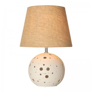 Lámpara de Mesa Porcelana con doble iluminación