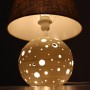 Lámpara de Mesa Porcelana con doble iluminación