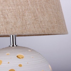 Lámpara de Mesa Porcelana con doble iluminación