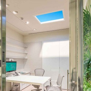 Panel Blue Skylight de alta gama con Eaglerise driver