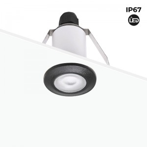 Foco LED empotrable en suelo y techo TERESA FUMAGALLI IP67