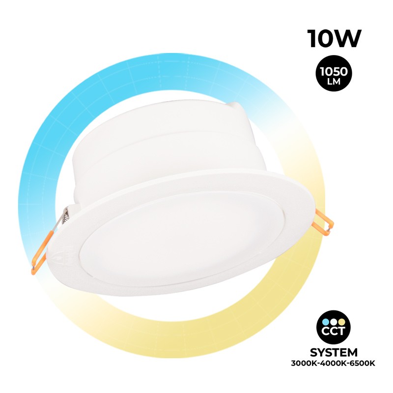 Downlight Redondo Estanco CCT Fumagalli "Teresa 160" 10W