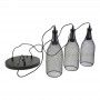Lámpara con botellas colgantes Triple Codd Lámpara con botellas colgantes Triple Codd