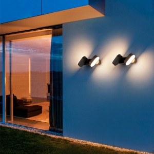 Aplique de pared LED para exterior orientable "Endura"