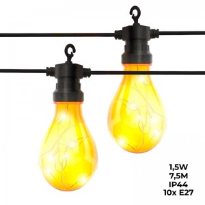 Guirnalda luces exterior e interior FAIRY - 7,5m IP44 1,5W