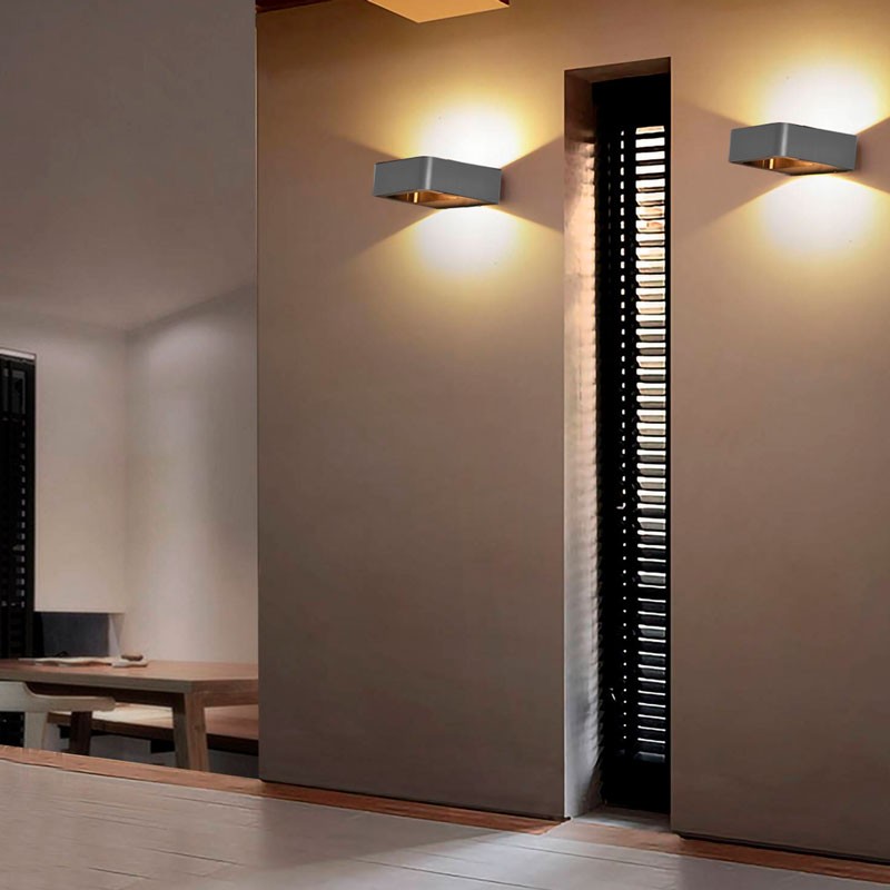 Aplique de pared LED "KURRT" 7W IP65 Aplique de pared LED "KURRT" 7W IP65