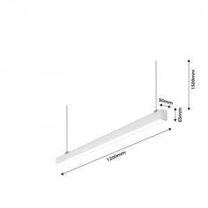 Lámpara Lineal LED 40W 120cm CCT 3200lm