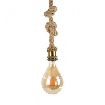 Lámpara de cáñamo Rope Lamp 230V 120X25MM E40 Lámpara de cáñamo Rope Lamp 230V 120X25MM E40