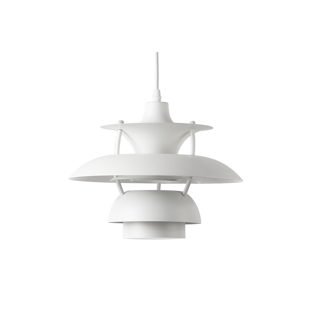 Lámpara Colgante Blanca  de Diseño "YOHAN" E27