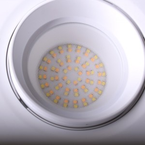 Downlight LED circular c basculante