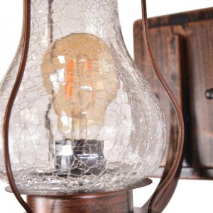 Farol deorativo de pared vintage Hudson