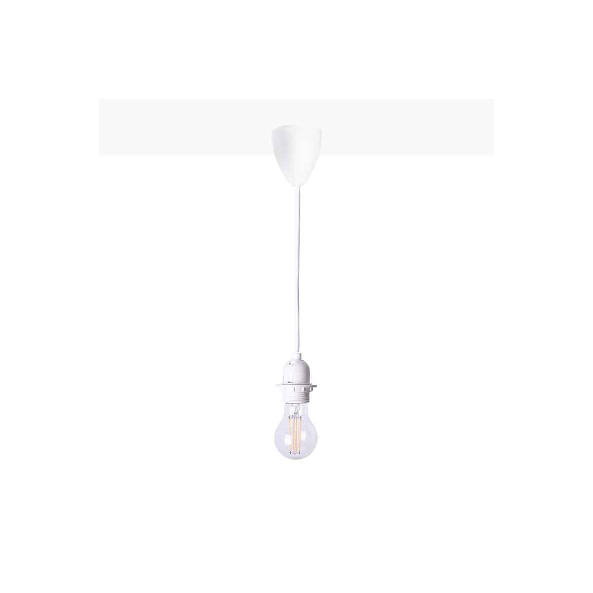 Lámpara colgante para bombilla E27 150cm