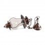 Lámpara vintage Led, metal envejecido Adler Lámpara vintage Led, metal envejecido Adler