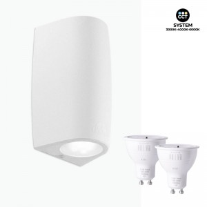 Aplique de pared LED up & down FUMAGALLI MARTA GU10 2x3,5W