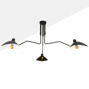 Lámpara de Techo Inspiración "SERGE MOUILLE" de Diseño E27