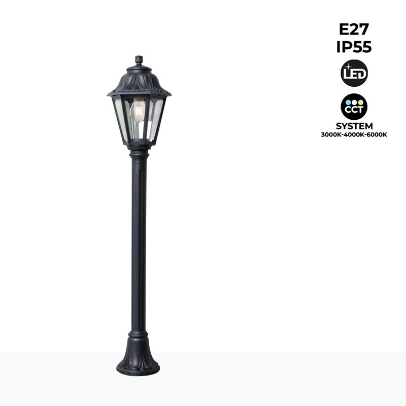 Farol bolardo LED FUMAGALLI MIZAR/ANNA 110cm 6W E27 CCT IP55