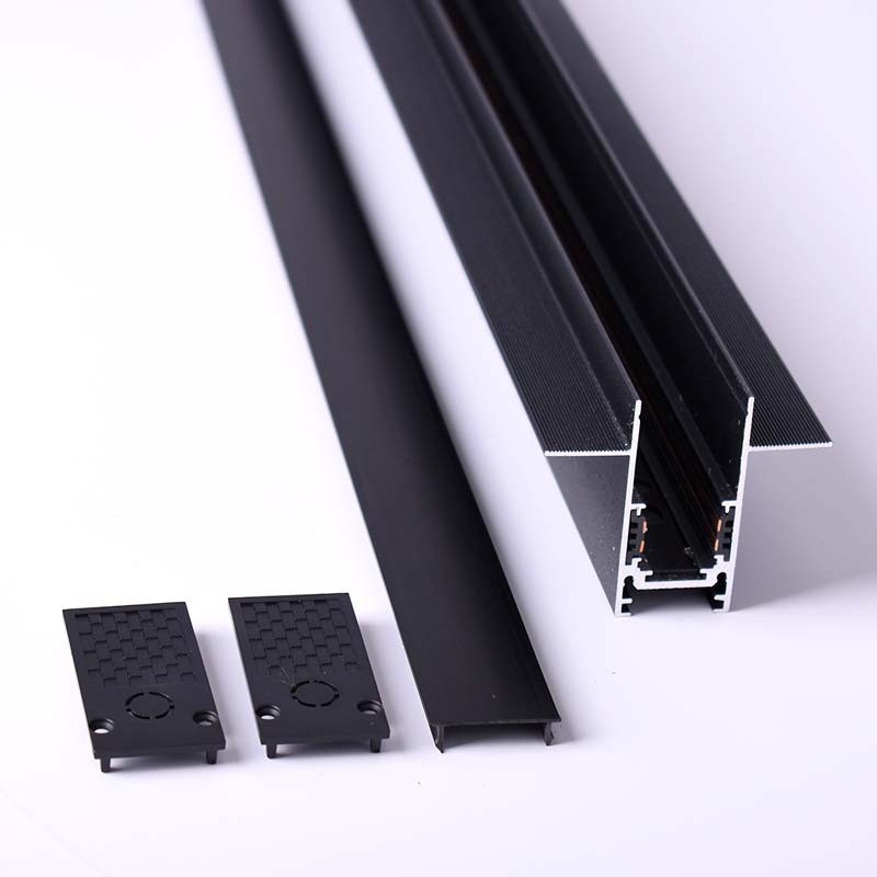 Carril Magnético 20mm Empotrable 48V y 2 metros Carril Magnético 20mm Empotrable 48V y 2 metros